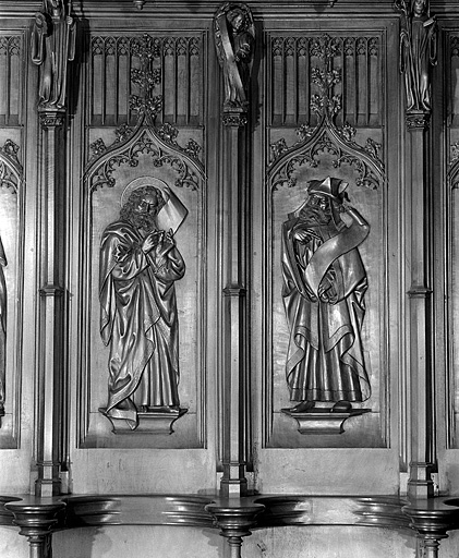 Les neuvième et dixième panneaux. © Jérôme Mongreville / Région Bourgogne-Franche-Comté, Inventaire du patrimoine - 1998