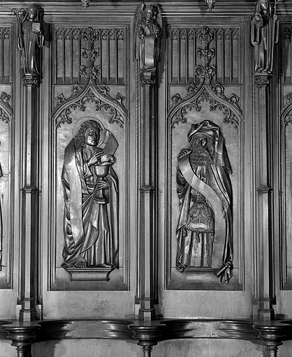 Les septième et huitième panneaux. © Jérôme Mongreville / Région Bourgogne-Franche-Comté, Inventaire du patrimoine - 1998