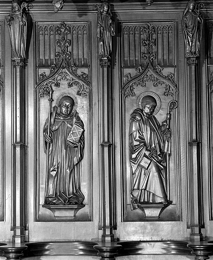 Les quinzième et seizième panneaux. © Jérôme Mongreville / Région Bourgogne-Franche-Comté, Inventaire du patrimoine - 1998