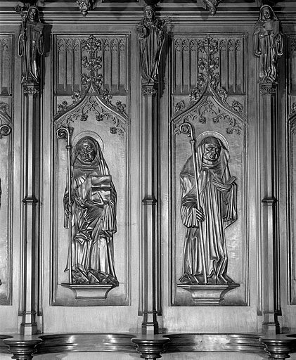 Les dix-neuvième et vingtième panneaux. © Jérôme Mongreville / Région Bourgogne-Franche-Comté, Inventaire du patrimoine - 1998