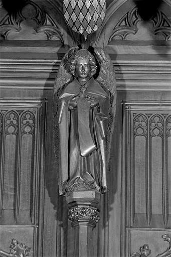 Vue de la douzième statuette interdorsale. © Jérôme Mongreville / Région Bourgogne-Franche-Comté, Inventaire du patrimoine - 1998