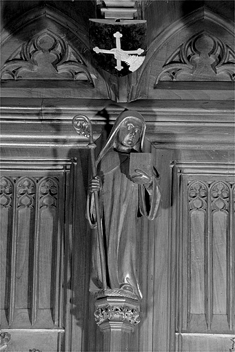 Vue de la septième statuette interdorsale. © Jérôme Mongreville / Région Bourgogne-Franche-Comté, Inventaire du patrimoine - 1998