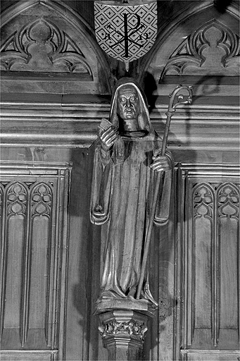 Vue de la sixième statuette interdorsale. © Jérôme Mongreville / Région Bourgogne-Franche-Comté, Inventaire du patrimoine - 1998