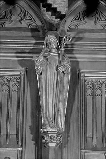 Vue de la quinzième statuette interdorsale. © Jérôme Mongreville / Région Bourgogne-Franche-Comté, Inventaire du patrimoine - 1998