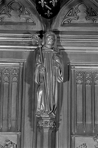 Vue de la seizième statuette interdorsale. © Jérôme Mongreville / Région Bourgogne-Franche-Comté, Inventaire du patrimoine - 1998