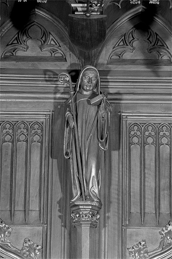 Vue de la onzième statuette interdorsale. © Jérôme Mongreville / Région Bourgogne-Franche-Comté, Inventaire du patrimoine - 1998