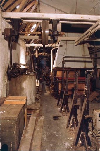 Vue d'ensemble. Au premier plan : porte-bobines. © Yves Sancey / Région Bourgogne-Franche-Comté, Inventaire du patrimoine - 1999