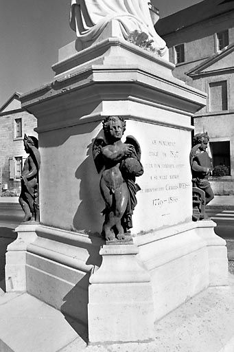 Vue générale : l'Ecriture, l'Astronomie et l'Imprimerie. © Yves Sancey / Région Bourgogne-Franche-Comté, Inventaire du patrimoine - 2000