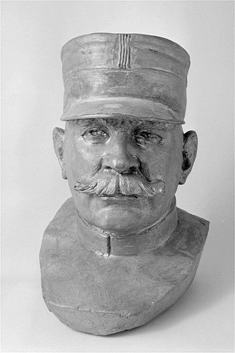 Joseph Joffre (?). © Jérôme Mongreville / Région Bourgogne-Franche-Comté, Inventaire du patrimoine - 2000