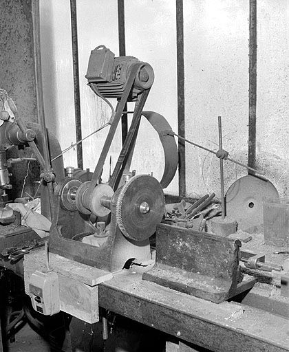 Vue d'ensemble, avec son moteur. © Jérôme Mongreville / Région Bourgogne-Franche-Comté, Inventaire du patrimoine - 2000
