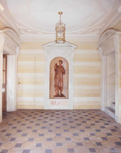 Vue d'ensemble du vestibule. © Yves Sancey / Région Bourgogne-Franche-Comté, Inventaire du patrimoine - 2001
