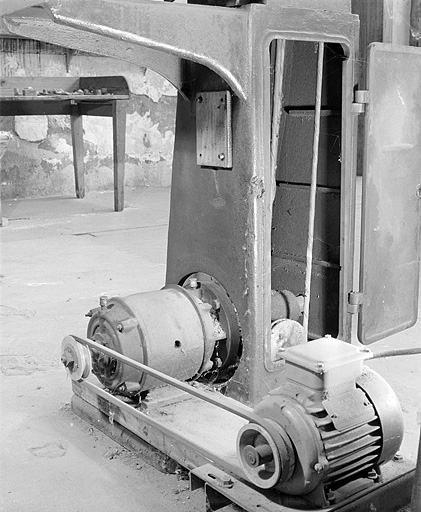 Vue des deux moteurs couplés. © Jérôme Mongreville / Région Bourgogne-Franche-Comté, Inventaire du patrimoine - 2002