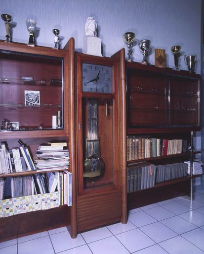 Premier meuble : la caisse de l'horloge. © Jérôme Mongreville / Région Bourgogne-Franche-Comté, Inventaire du patrimoine - 2002