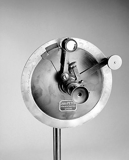 Le disque de lecture. © Jérôme Mongreville / Région Bourgogne-Franche-Comté, Inventaire du patrimoine - 2002