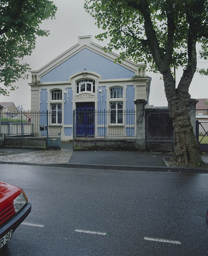 Façade de l'ancienne salle de répétition de l'harmonie. © Yves Sancey / Région Bourgogne-Franche-Comté, Inventaire du patrimoine - 2002