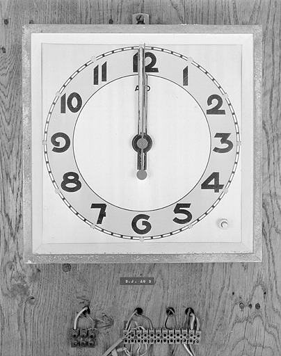 Le cadran. © Jérôme Mongreville / Région Bourgogne-Franche-Comté, Inventaire du patrimoine - 2003