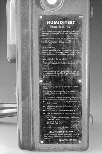 Le mode d'emploi. © Jérôme Mongreville / Région Bourgogne-Franche-Comté, Inventaire du patrimoine - 2003