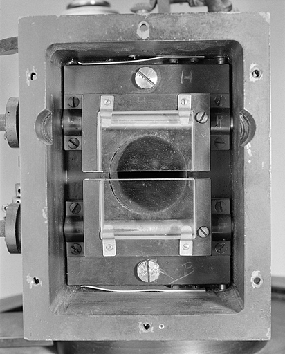 Le micromètre, vu de face. © Jérôme Mongreville / Région Bourgogne-Franche-Comté, Inventaire du patrimoine - 2003 Le micromètre, vu de face. © Jérôme Mongreville / Région Bourgogne-Franche-Comté, Inventaire du patrimoine - 2003