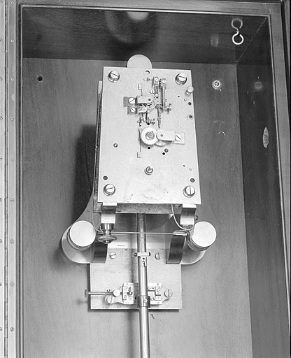 La partie supérieure du mouvement. © Jérôme Mongreville / Région Bourgogne-Franche-Comté, Inventaire du patrimoine - 2003