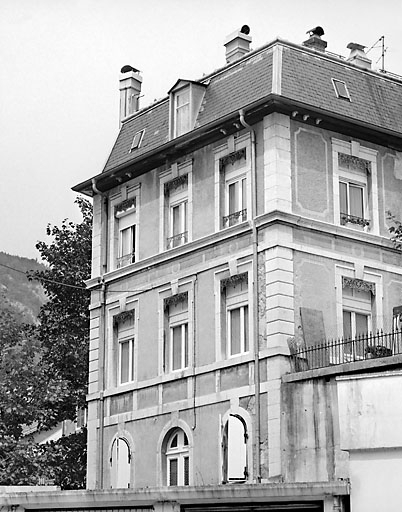 Elévation postérieure. © Yves Sancey / Région Bourgogne-Franche-Comté, Inventaire du patrimoine - 2003