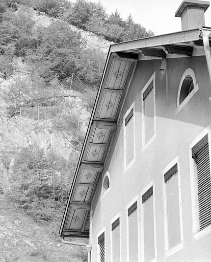 Saillie de rive peinte. © Yves Sancey / Région Bourgogne-Franche-Comté, Inventaire du patrimoine - 2003