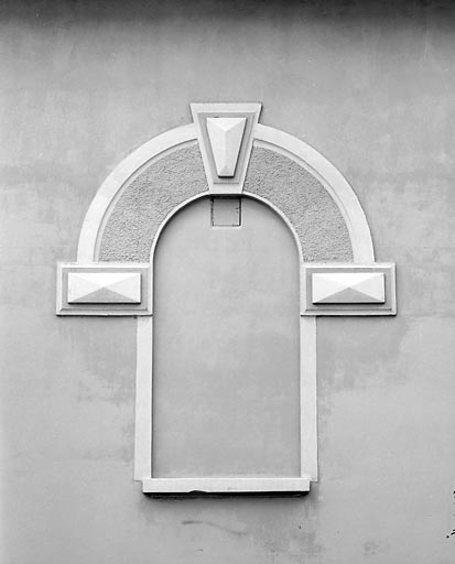 Détail d'une baie. © Yves Sancey / Région Bourgogne-Franche-Comté, Inventaire du patrimoine - 2003