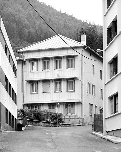 Immeuble : élévation orientale. © Yves Sancey / Région Bourgogne-Franche-Comté, Inventaire du patrimoine - 2003
