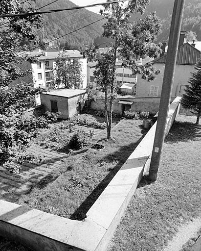 Maison : jardin potager nord. © Yves Sancey / Région Bourgogne-Franche-Comté, Inventaire du patrimoine - 2003