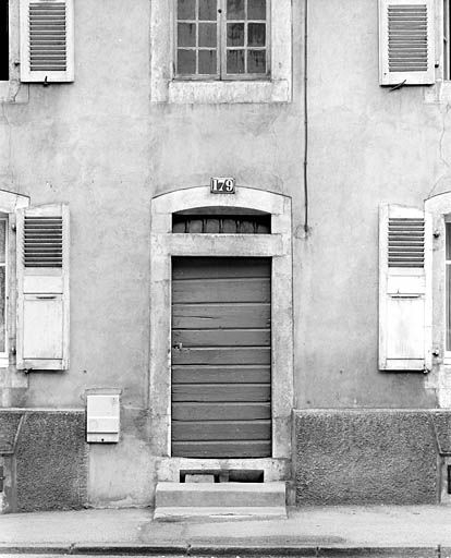 Entrée principale. © Yves Sancey / Région Bourgogne-Franche-Comté, Inventaire du patrimoine - 2003