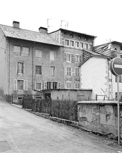 Elévation postérieure. © Yves Sancey / Région Bourgogne-Franche-Comté, Inventaire du patrimoine - 2003