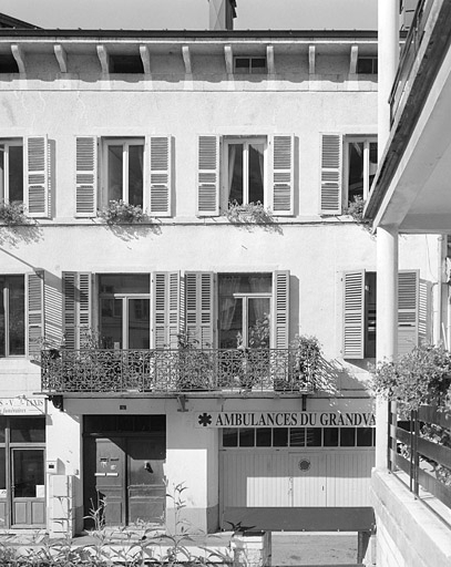 Elévation antérieure. © Yves Sancey / Région Bourgogne-Franche-Comté, Inventaire du patrimoine - 2003