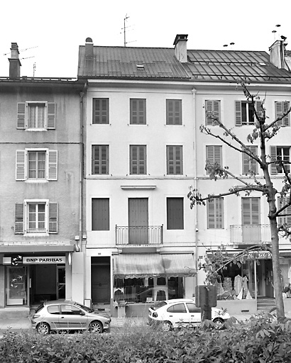 Elévation antérieure du n° 126. © Yves Sancey / Région Bourgogne-Franche-Comté, Inventaire du patrimoine - 2003