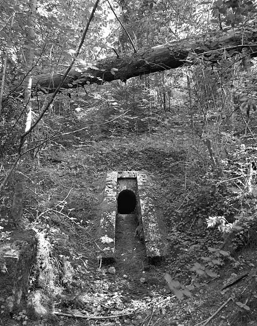 Vue d'ensemble de la tête aval (ouest). © Yves Sancey / Région Bourgogne-Franche-Comté, Inventaire du patrimoine - 2005
