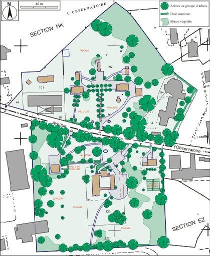 Plan d'ensemble. © André Céréza / Région Bourgogne-Franche-Comté, Inventaire du patrimoine - 2005