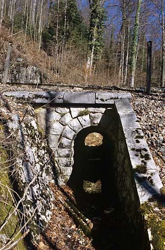 Vue d'ensemble, depuis l'aval (sud). © Yves Sancey / Région Bourgogne-Franche-Comté, Inventaire du patrimoine - 2005