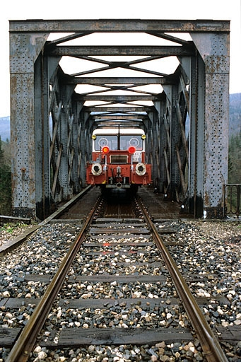 Extrémité côté La Cluse, avec draisine. © Yves Sancey / Région Bourgogne-Franche-Comté, Inventaire du patrimoine - 2005