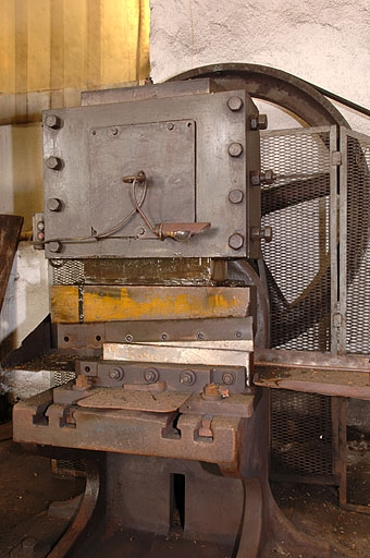 Détail des lames. © Jérôme Mongreville / Région Bourgogne-Franche-Comté, Inventaire du patrimoine - 2005