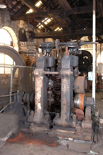 Les cylindres "élargisseurs". © Jérôme Mongreville / Région Bourgogne-Franche-Comté, Inventaire du patrimoine - 2005