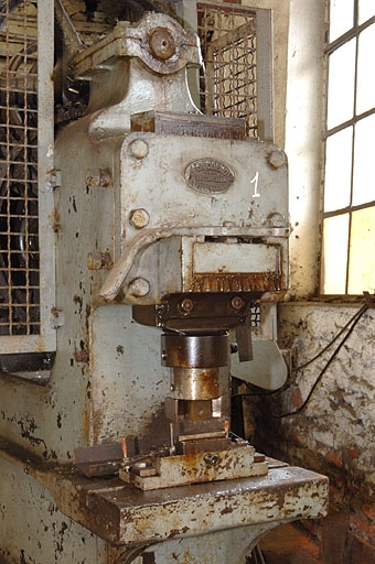 Détail de la cisaille droite. © Jérôme Mongreville / Région Bourgogne-Franche-Comté, Inventaire du patrimoine - 2005