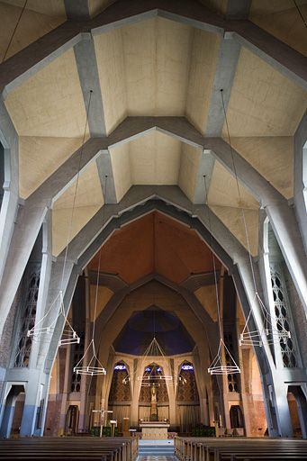 Plafond de la nef. © Yves Sancey / Région Bourgogne-Franche-Comté, Inventaire du patrimoine - 2006