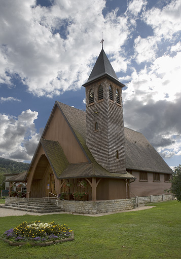 Eglise, parvis, clos. © Yves Sancey / Région Bourgogne-Franche-Comté, Inventaire du patrimoine - 2006