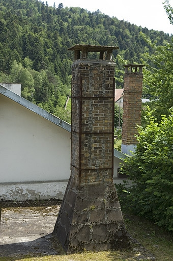 Détail d'une cheminée. © Jérôme Mongreville / Région Bourgogne-Franche-Comté, Inventaire du patrimoine - 2006