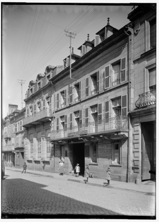  hôtel de voyageurs © Jules Manias / Région Bourgogne-Franche-Comté, Inventaire du patrimoine - 2006