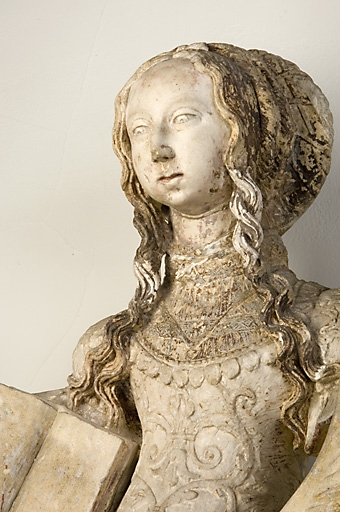 Buste de trois quarts droit. © Jérôme Mongreville / Région Bourgogne-Franche-Comté, Inventaire du patrimoine - 2007