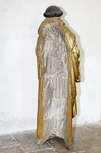 Saint Benoît : vue du revers. © Jérôme Mongreville / Région Bourgogne-Franche-Comté, Inventaire du patrimoine - 2007