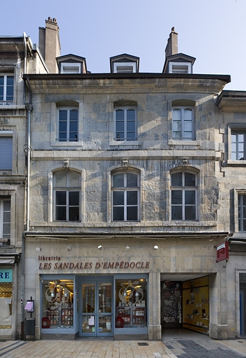 Façade sur rue : de face. © Yves Sancey / Région Bourgogne-Franche-Comté, Inventaire du patrimoine - 2008