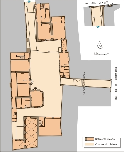 Plan au sol. © André Céréza / Région Bourgogne-Franche-Comté, Inventaire du patrimoine - 2008