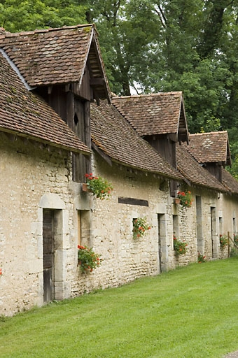 Détail de la façade antérieure du logement ouvrier. © Jérôme Mongreville / Région Bourgogne-Franche-Comté, Inventaire du patrimoine - 2008
