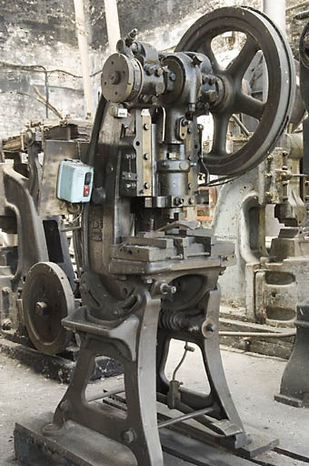 Atelier est. Presse "col de cygne". © Jérôme Mongreville / Région Bourgogne-Franche-Comté, Inventaire du patrimoine - 2008