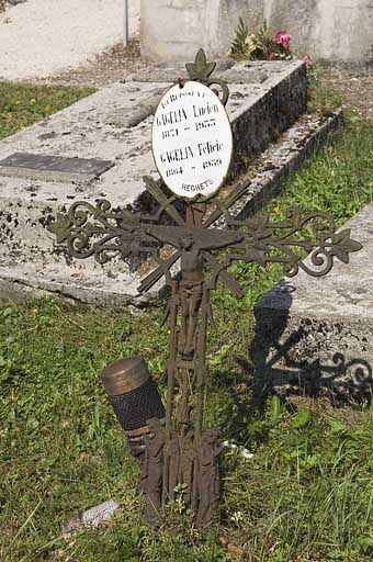 Vue de la croix. © Jérôme Mongreville / Région Bourgogne-Franche-Comté, Inventaire du patrimoine - 2009
